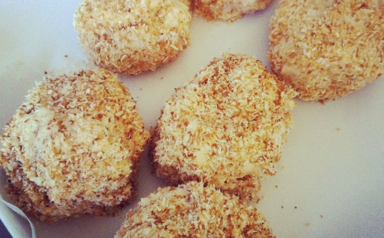Toasted Coconut Sheep's Balls