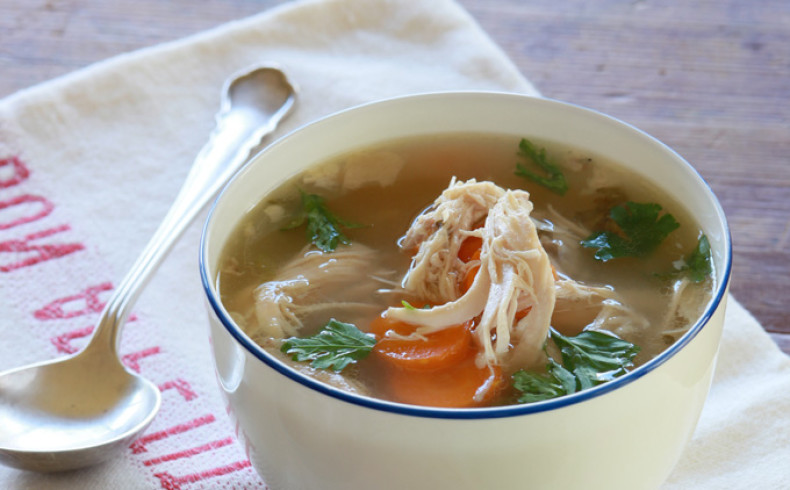 Organic Chicken & Spring Vegetable Soup